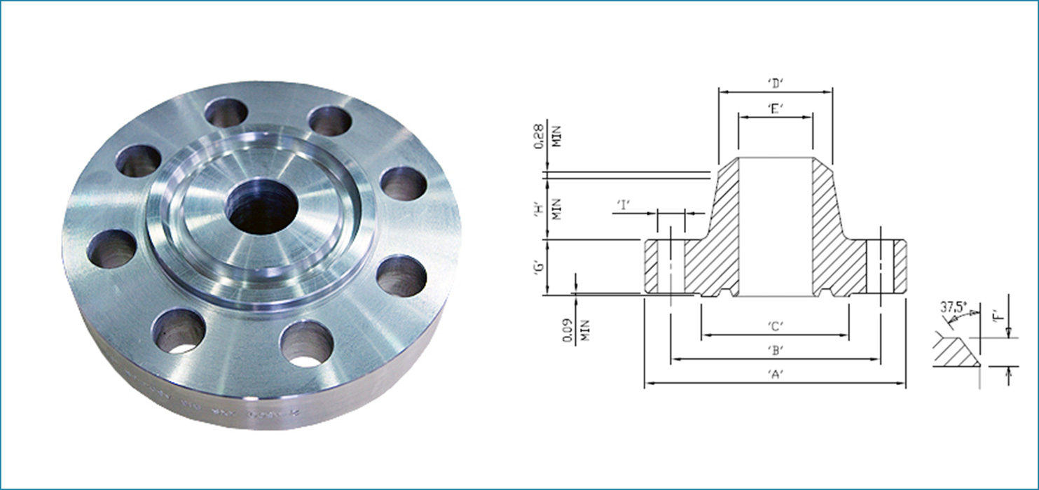 Ring Type Joint Flanges Ss Ring Type Joint Flanges Stainless Steel Rtj Flange 1270