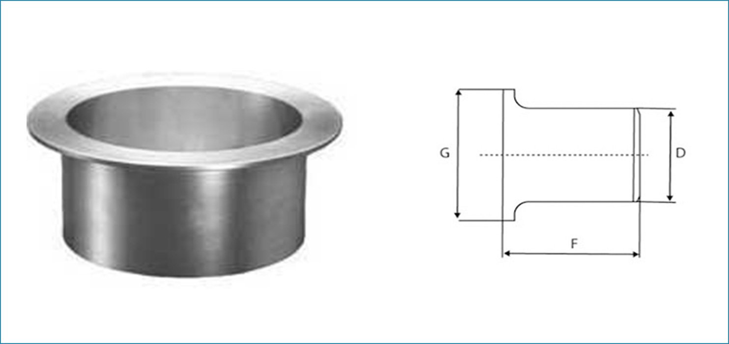 ASME B16.9 Buttweld Lap Joint Stub End