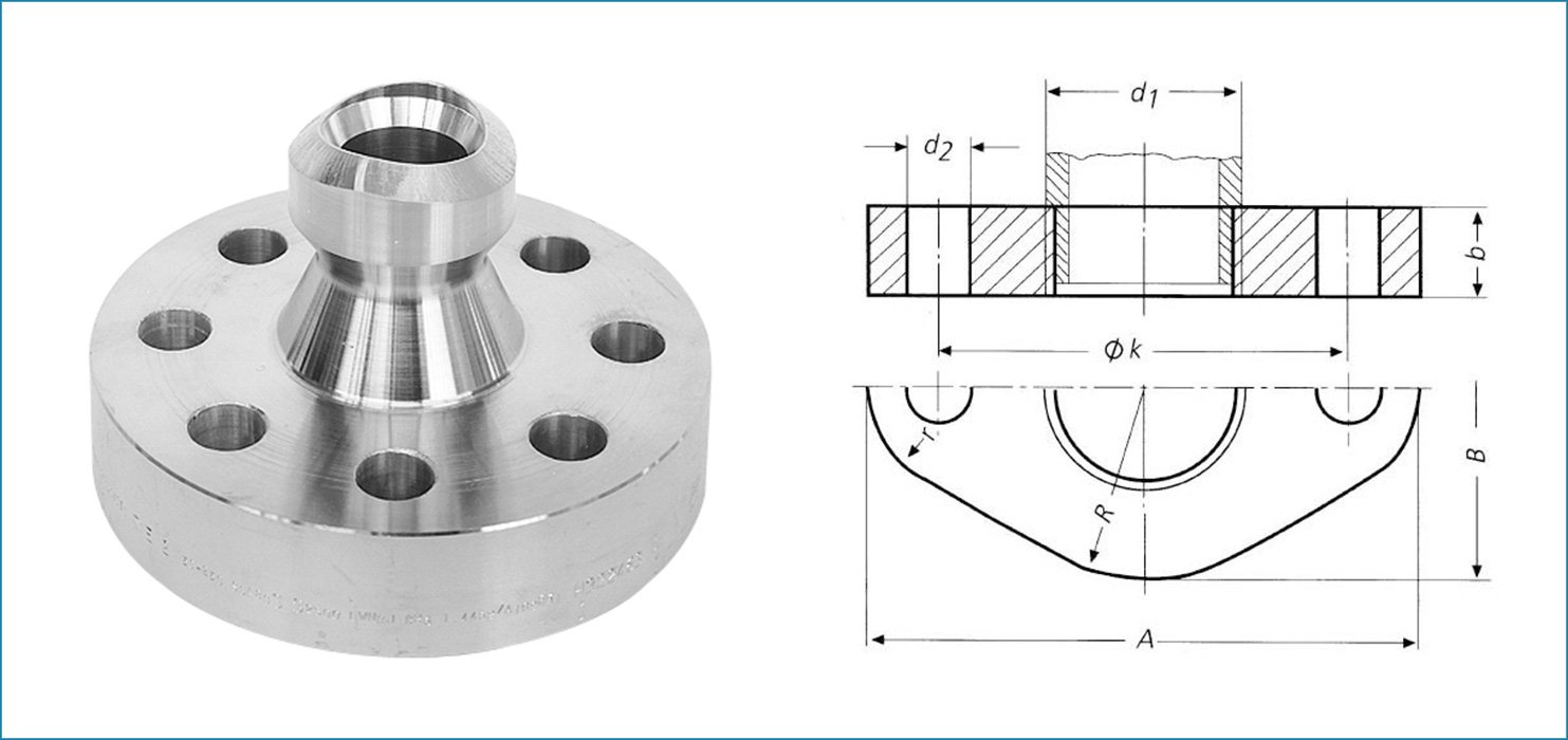 ASME B16.5 Flangeolet