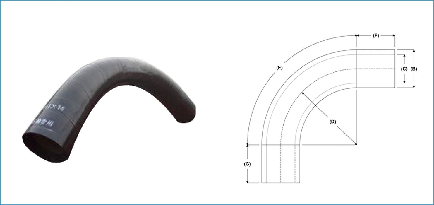 ASME B16.9 Seamless Pipe Bend