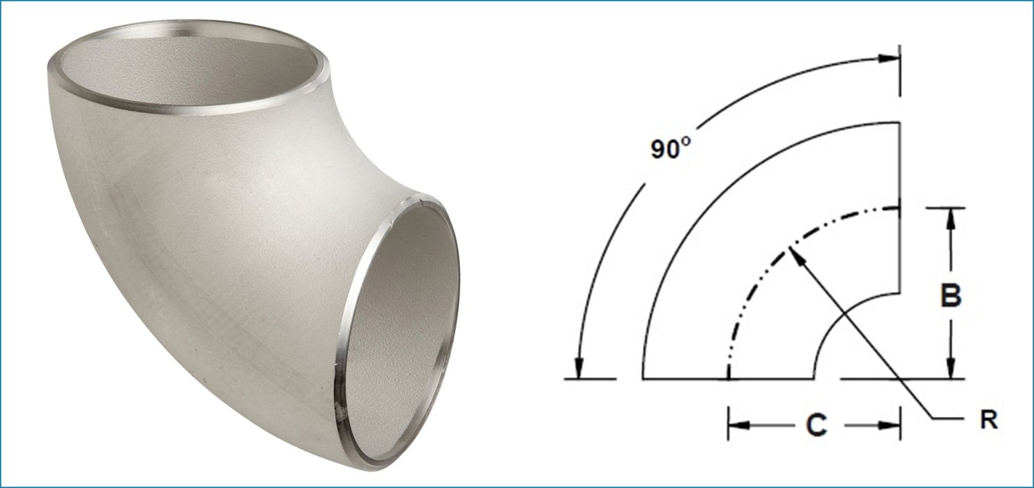 ASME B16.9 Buttweld 180 Deg. Pipe Elbow